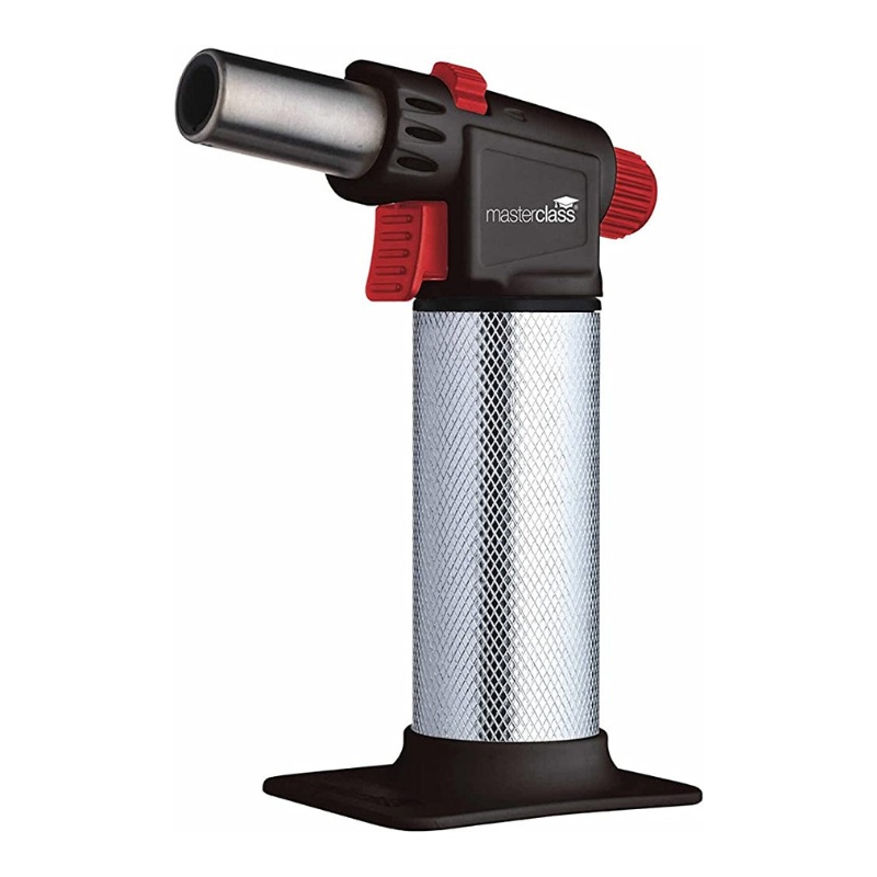Kitchen Craft Cooks Blowtorch Chrome Plate with Cover