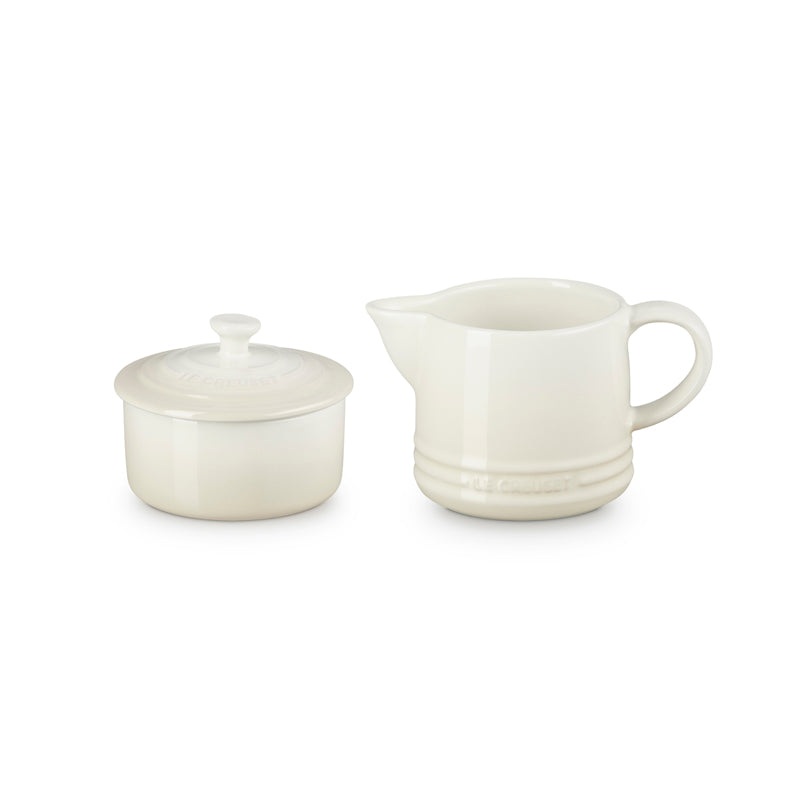 Le Creuset Milk & Sugar Set Meringue