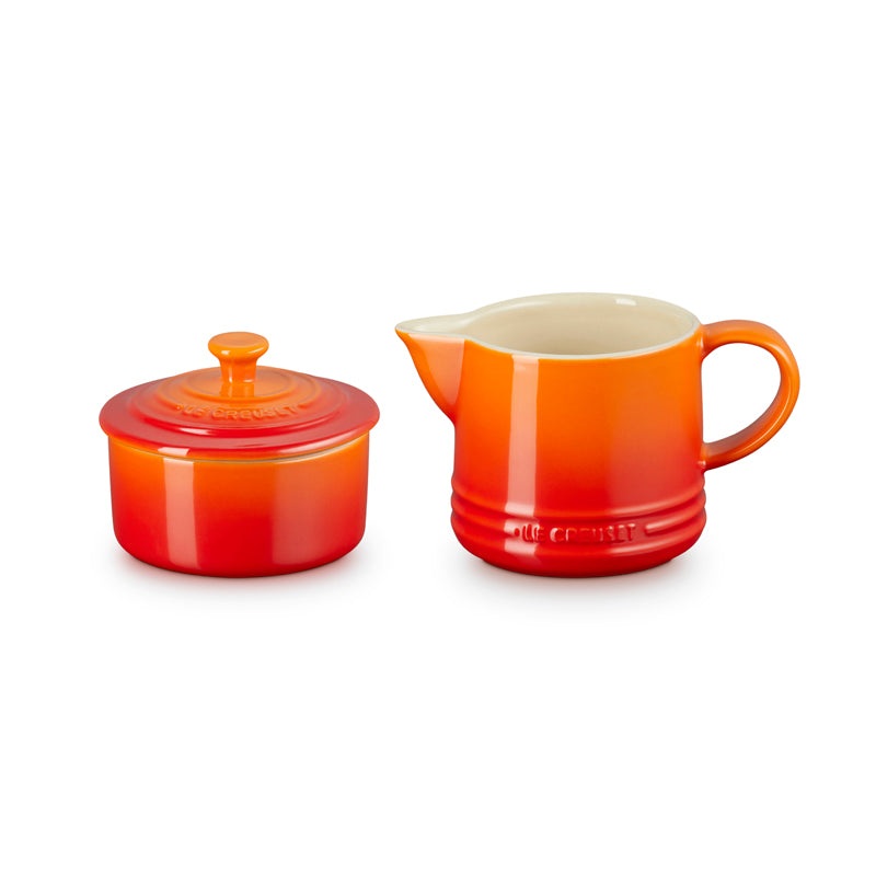 Le Creuset Milk & Sugar Set Volcanic