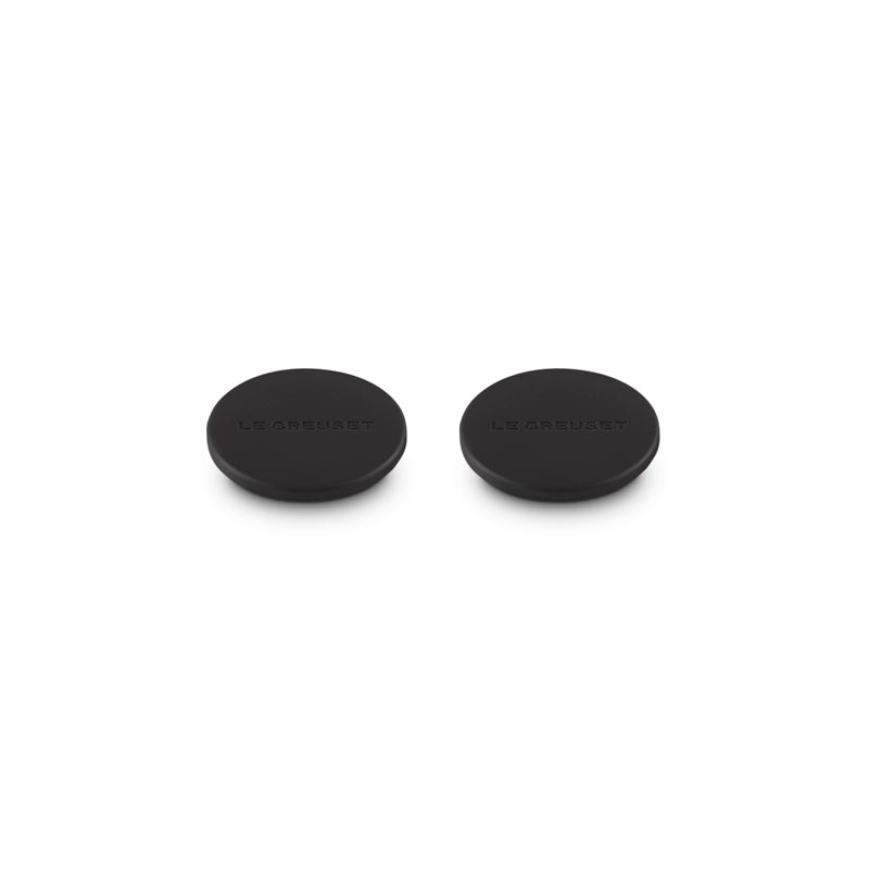 Le Creuset Mill Cap Silicone Black (Set of 2)