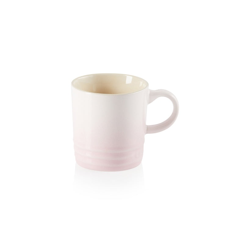 Le Creuset Stoneware Espresso Mug Shell Pink 100ml