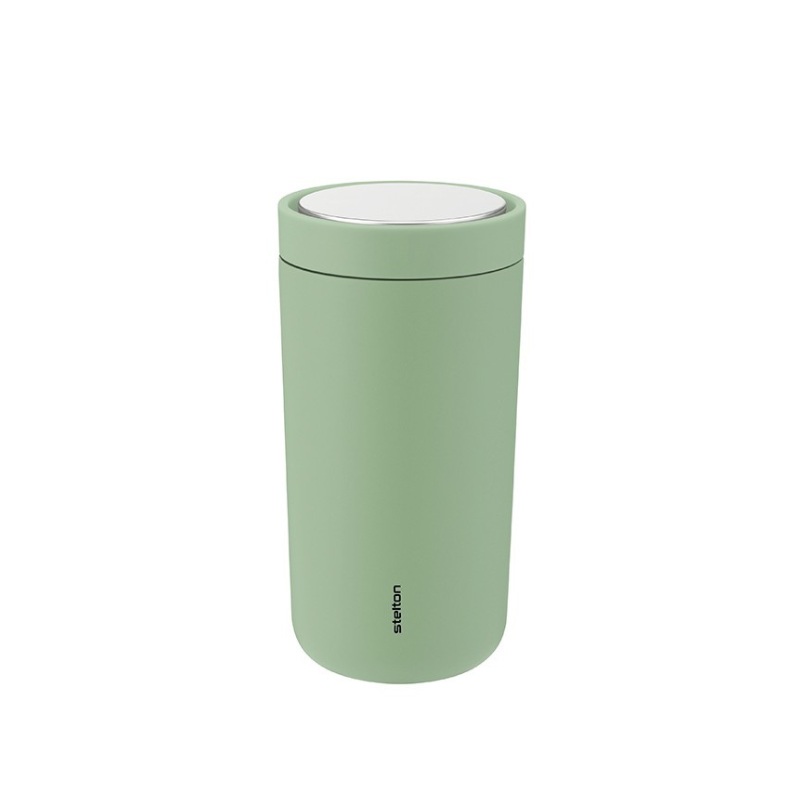 Stelton To Go Click Travel Mug 0.2L Soft Seagrass