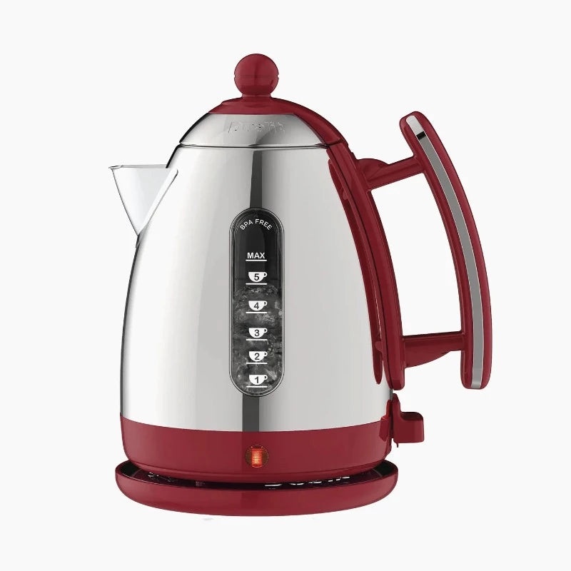 Dualit Lite Cordless Jug Kettle Gloss Red 1.5L