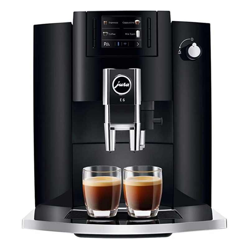 Jura E6 Piano Black Coffee Machine