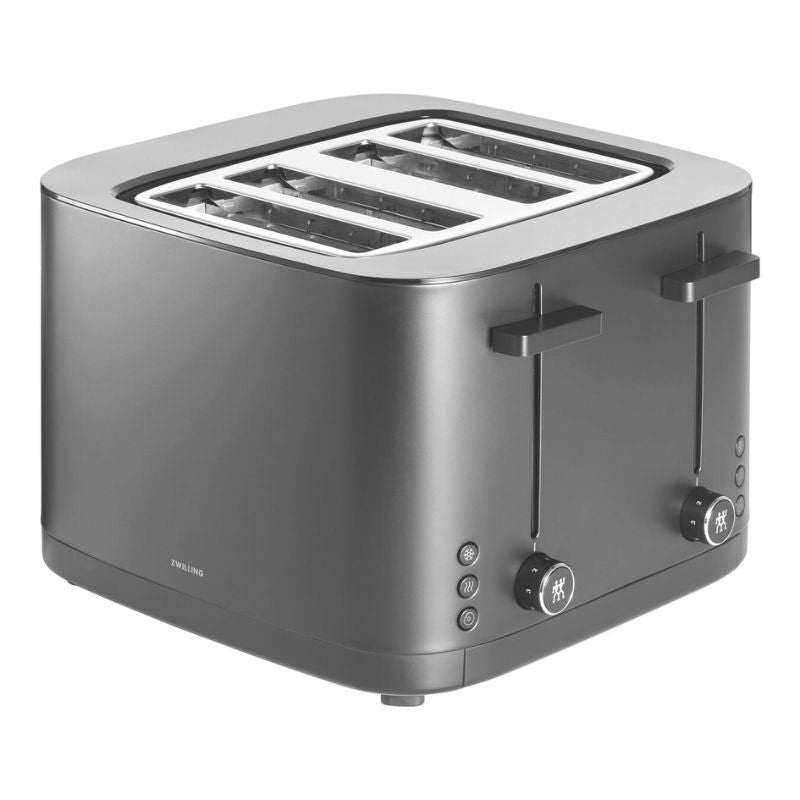 Zwilling Enfinigy Toaster, 4 short slots Black