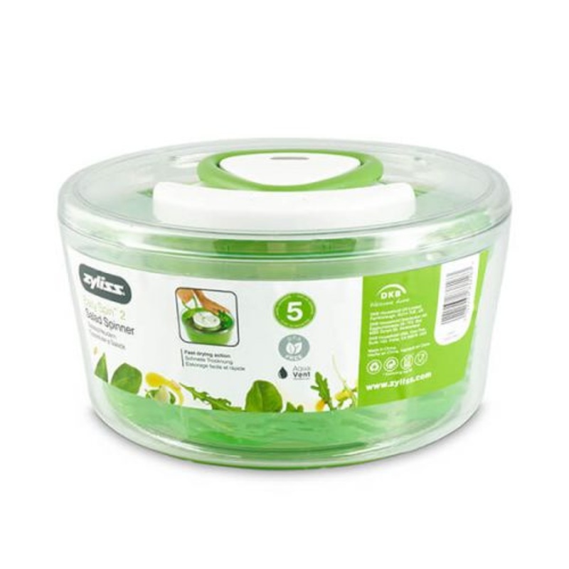 Zyliss Easy Spin 2 Salad Spinner Small Green