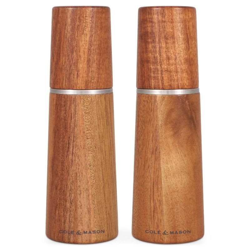 Cole & Mason Marlow Acacia Precision Salt & Pepper Mill Set