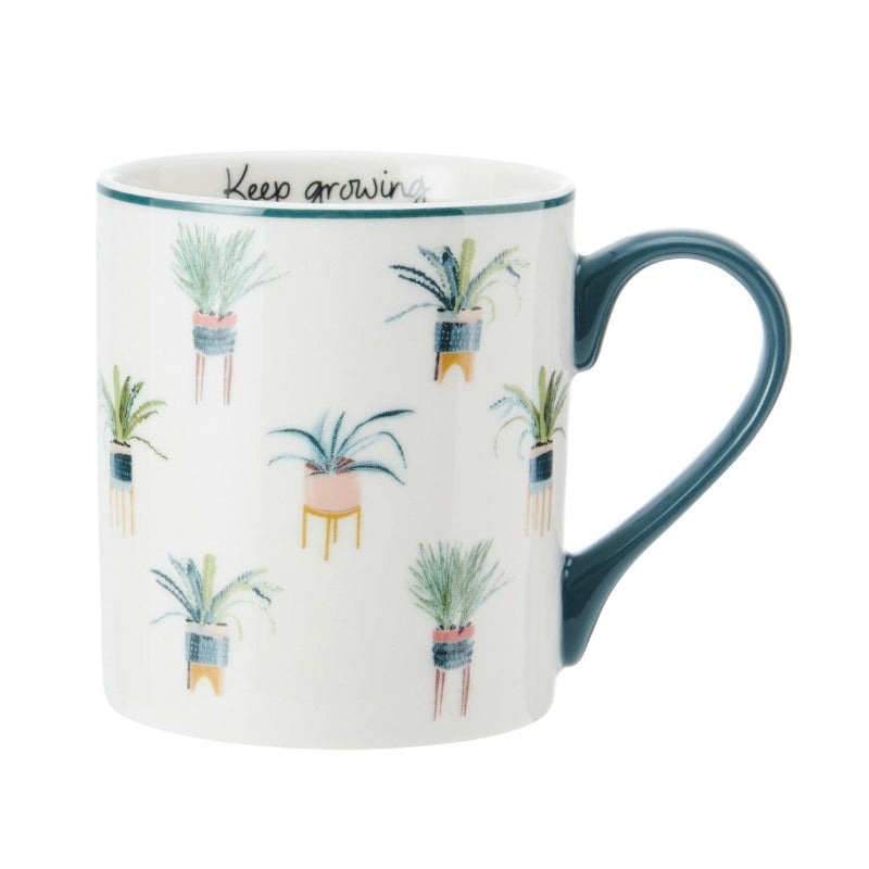 KitchenCraft Mikasa Can Mug Cactus 280ml