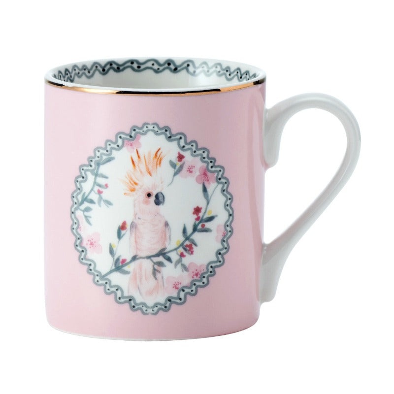 KitchenCraft Mikasa Can Mug Cockatoo 280ml