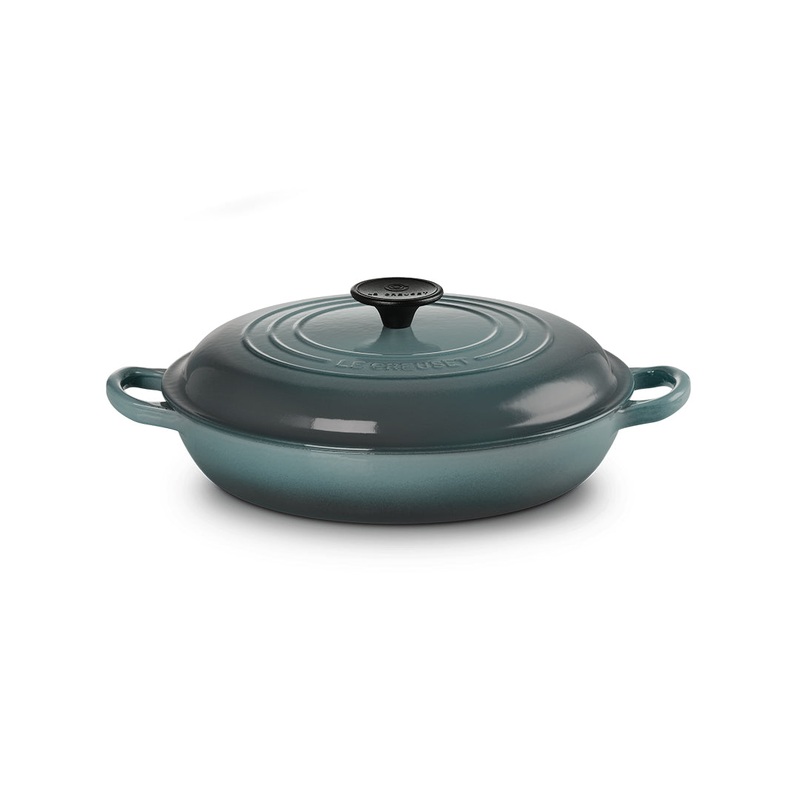 Le Creuset Signature Cast Iron Shallow Casserole Ocean 26cm