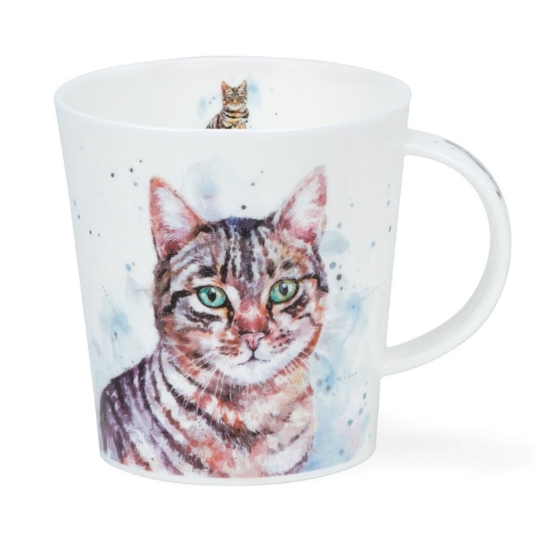 Dunoon Lomond Pawtraits Tabby Cat Mug