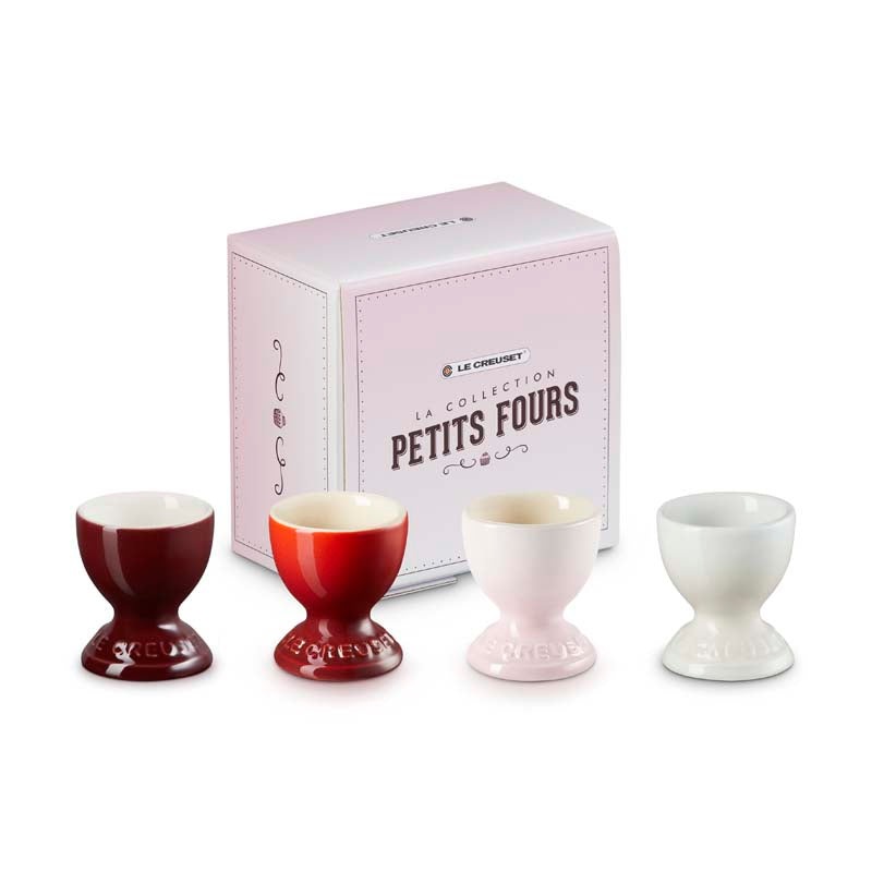 Le Creuset Stoneware La Petits Fours Collection Egg cups (Set of 4)