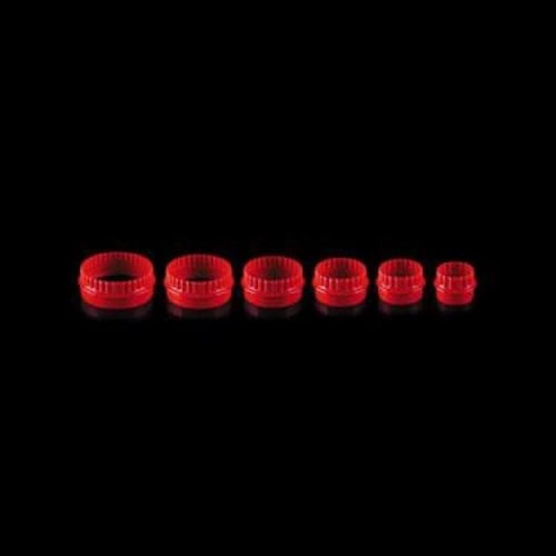 CKS Cookie Cutters Set of 6 Red Circle