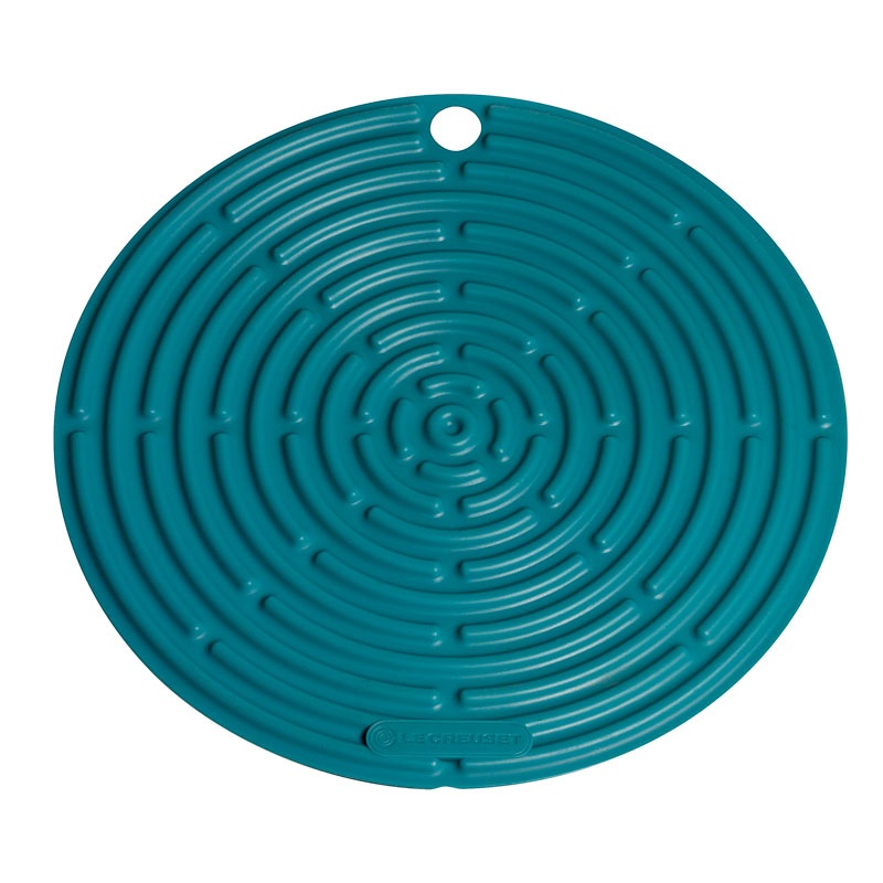 Le Creuset Silicone Round Cool Tool Teal