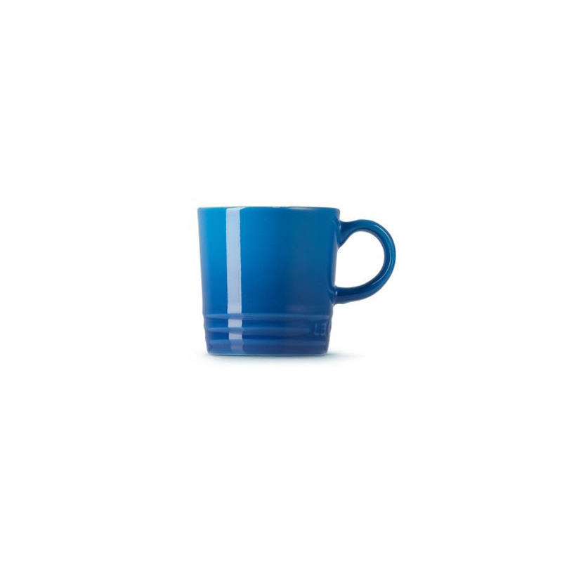 Le Creuset Stoneware Espresso Mug Marseille Blue 100ml