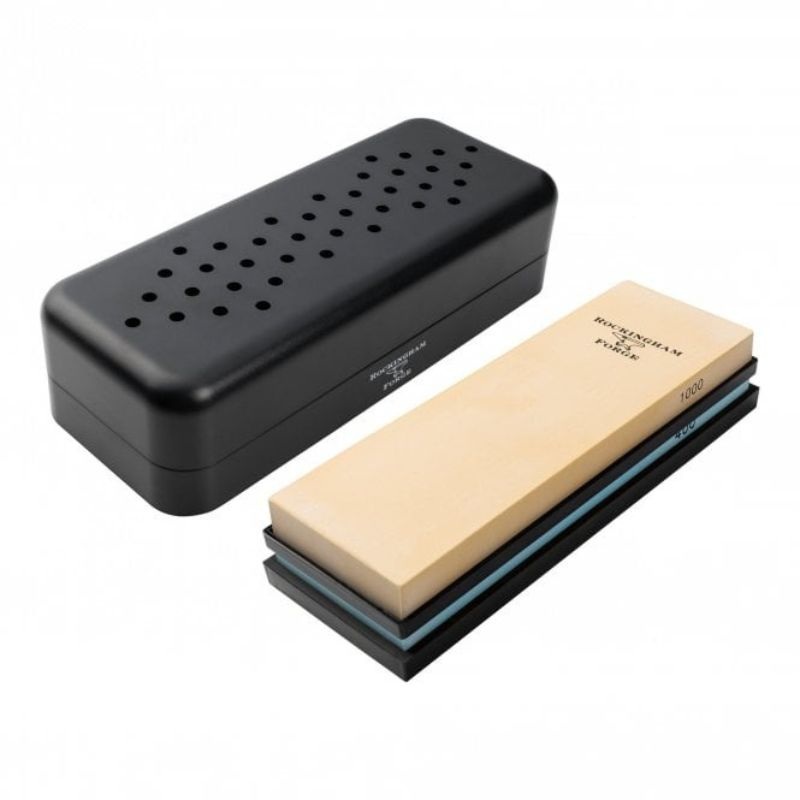 Rockingham Forge Ceramic Combination Whetstone & Case Coarse/Medium