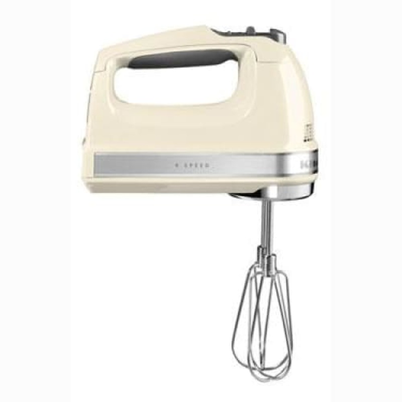 KitchenAid Artisan 9 Speed Hand Mixer Cream