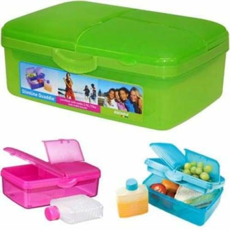 Dexam Sistema Lunch Box with Bottle 1.5lt Assorted Colours