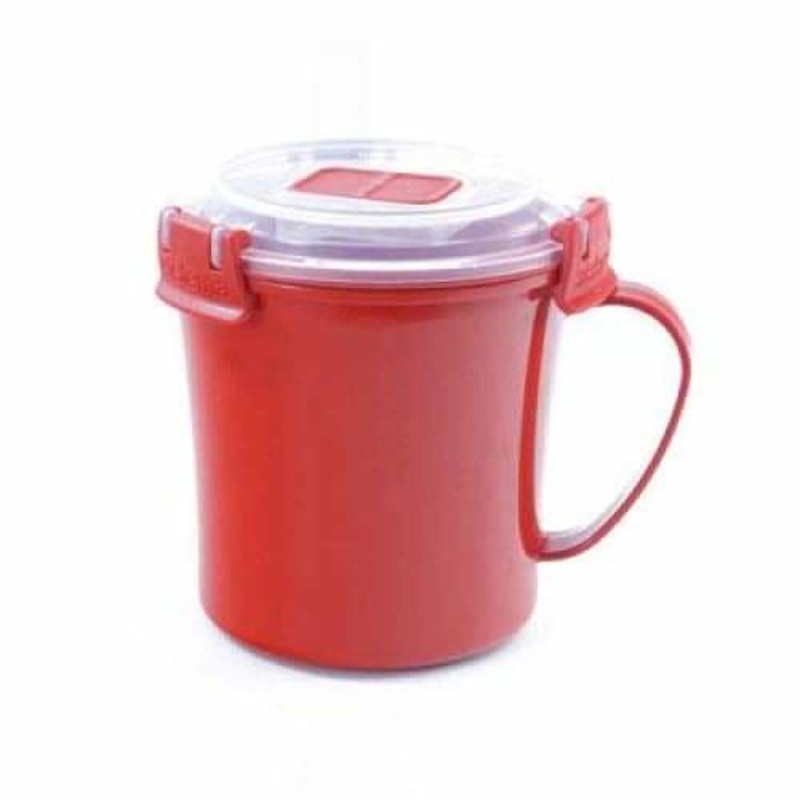 Dexam Sistema Microwave Soup Mug 656ml Red