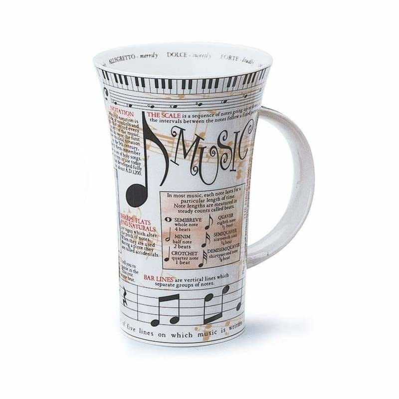 Dunoon Glencoe Music Mug