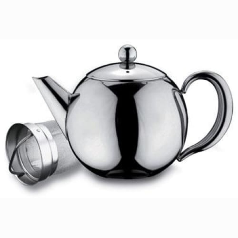 Grunwerg Rondeo Teapot with Infuser 35 oz S/S RT-035X