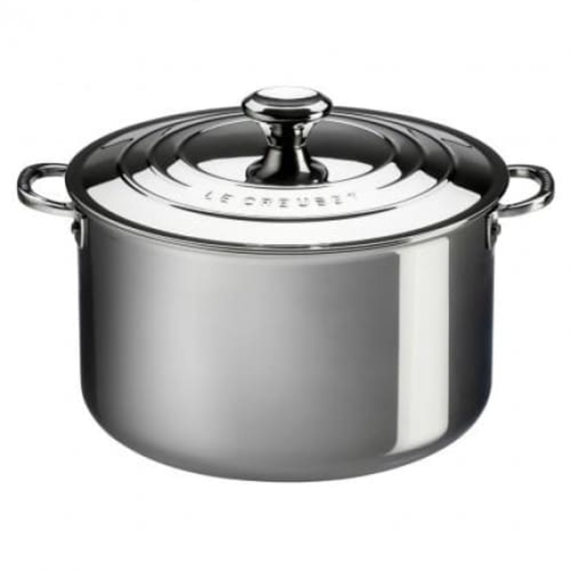 Le Creuset Signature Stainless Steel Deep Casserole 20cm
