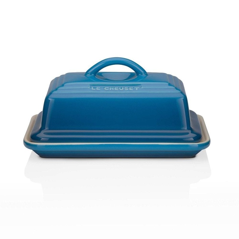 Le Creuset Stoneware Butter Dish Marseille Blue