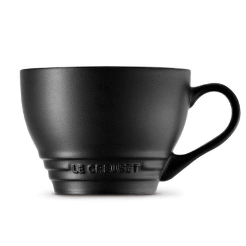 Le Creuset Stoneware Grand Mug Satin Black 400ml