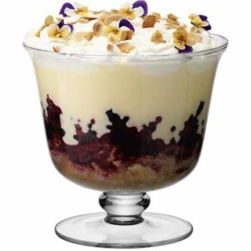 LSA Serve Trifle (Giftboxed) 22 cm Clear G495-22-301