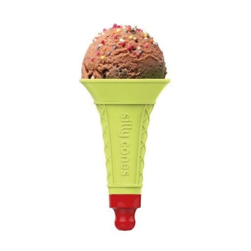 Soda: Reusable Ice Cream Cone - GREEN
