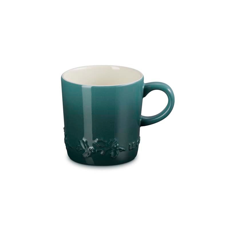 Le Creuset Stoneware Holly Cappuccino Mug 200ml