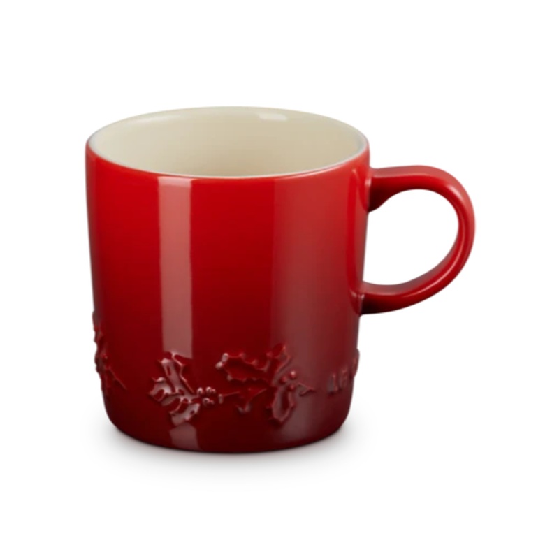 Le Creuset Stoneware Holly Mug 350ml