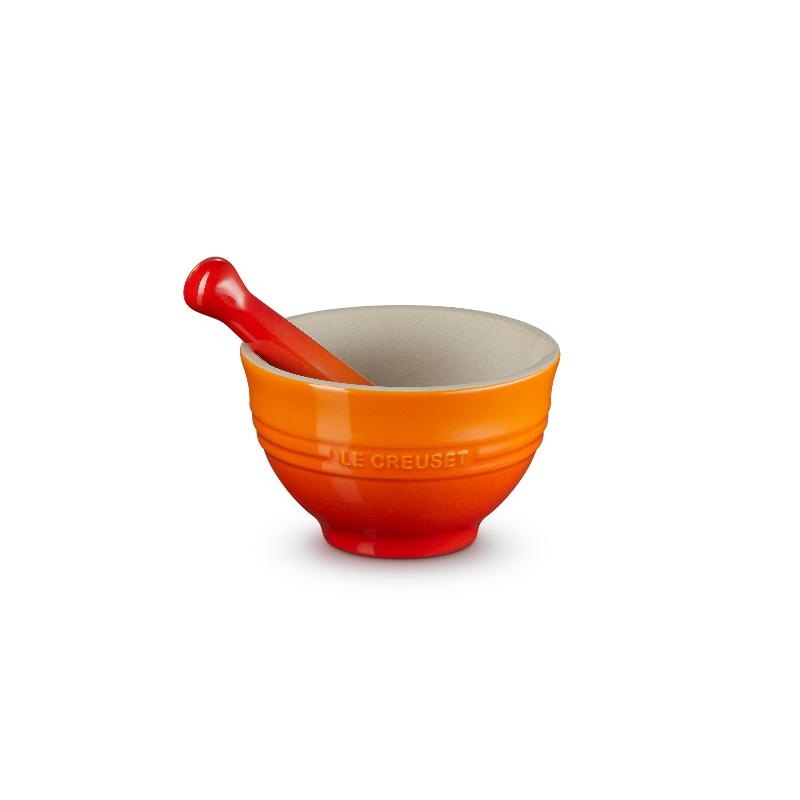 Le Creuset Stoneware Pestle and Mortar Volcanic