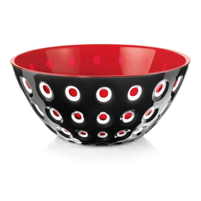Guzzini - Le Murrine Bowl - Black/Red - 25cm