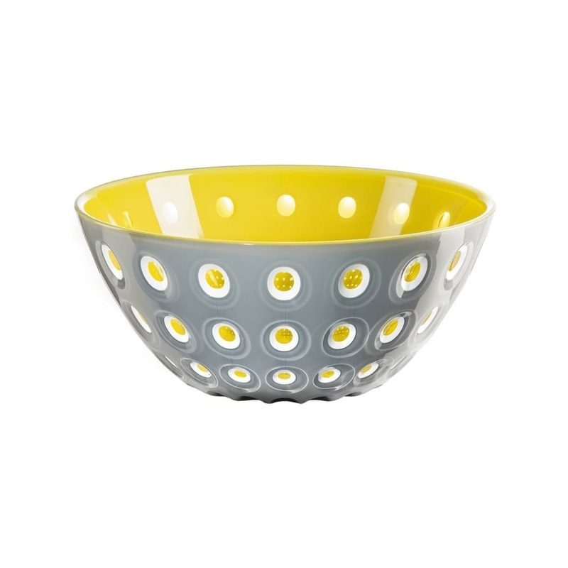 Guzzini - Le Murrine Bowl - Grey/Yellow - 25cm