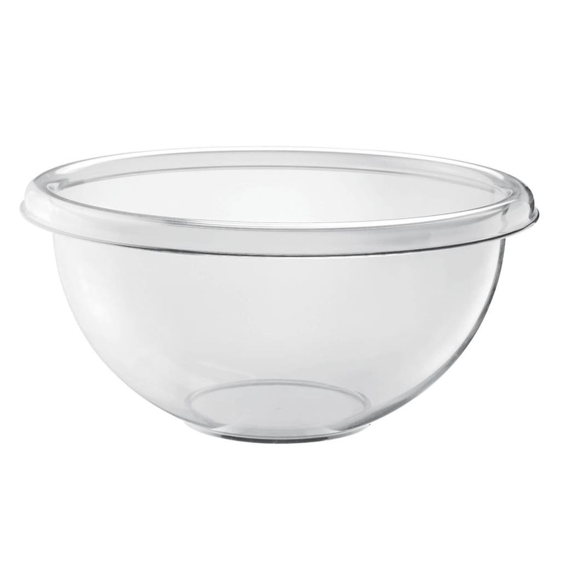 Guzzini - Season Salad Bowl - Clear - 30cm