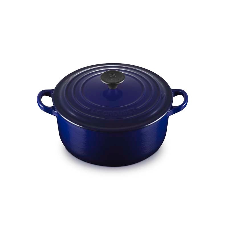 Le Creuset Classic Cast Iron Round Casserole Indigo