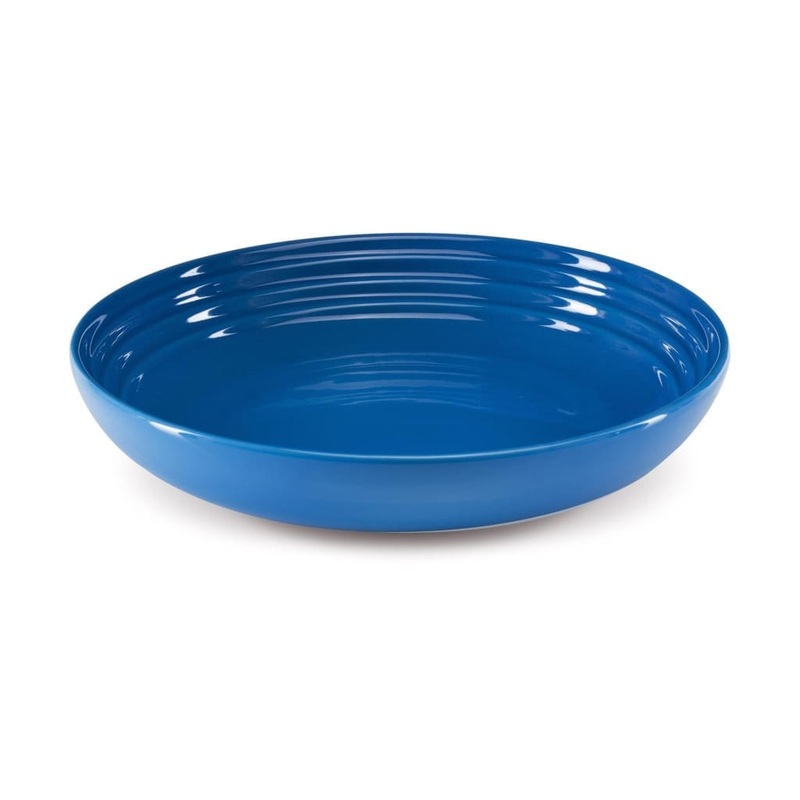 Le Creuset Stoneware Pasta Bowl 22cm Marseille Blue