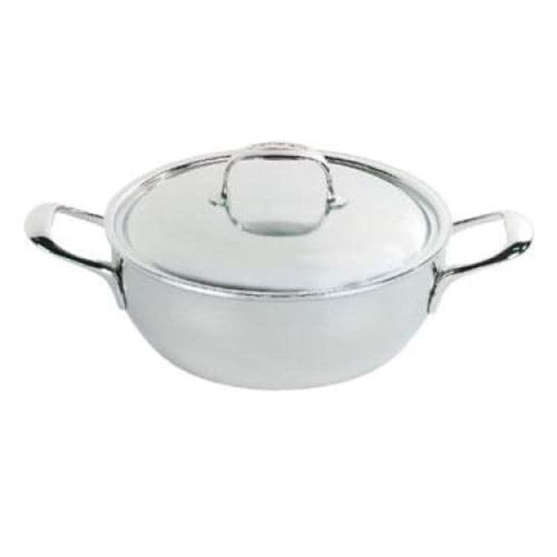 Demeyere Atlantis Dutch Oven with Lid Stainless Steel