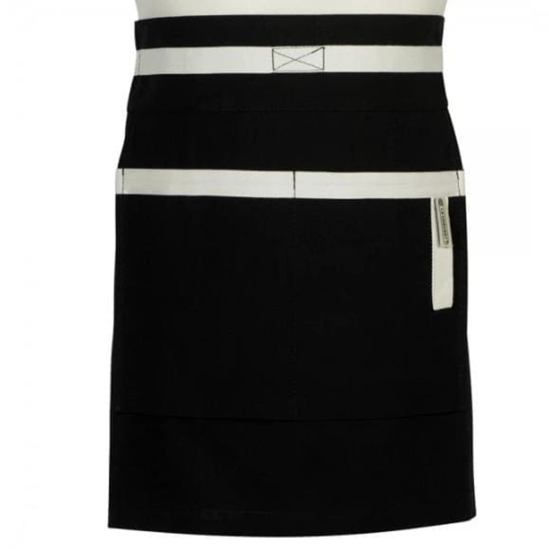 Le Creuset Barista Half Apron Black