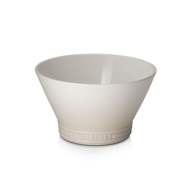 Le Creuset Stoneware Fusion Rice Bowl 600ml Meringue