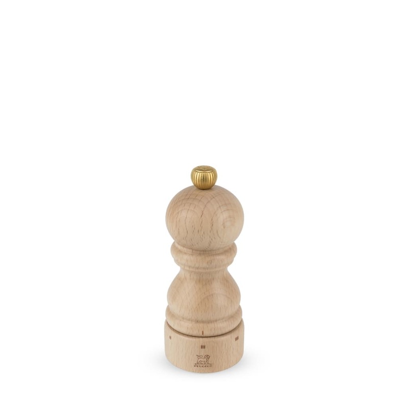 Peugeot Paris uSelect Manual Salt Mill in Natural Wood 12cm