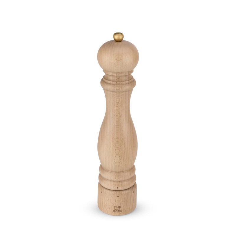 Peugeot Paris uSelect Manual Salt Mill in Natural Wood 30cm