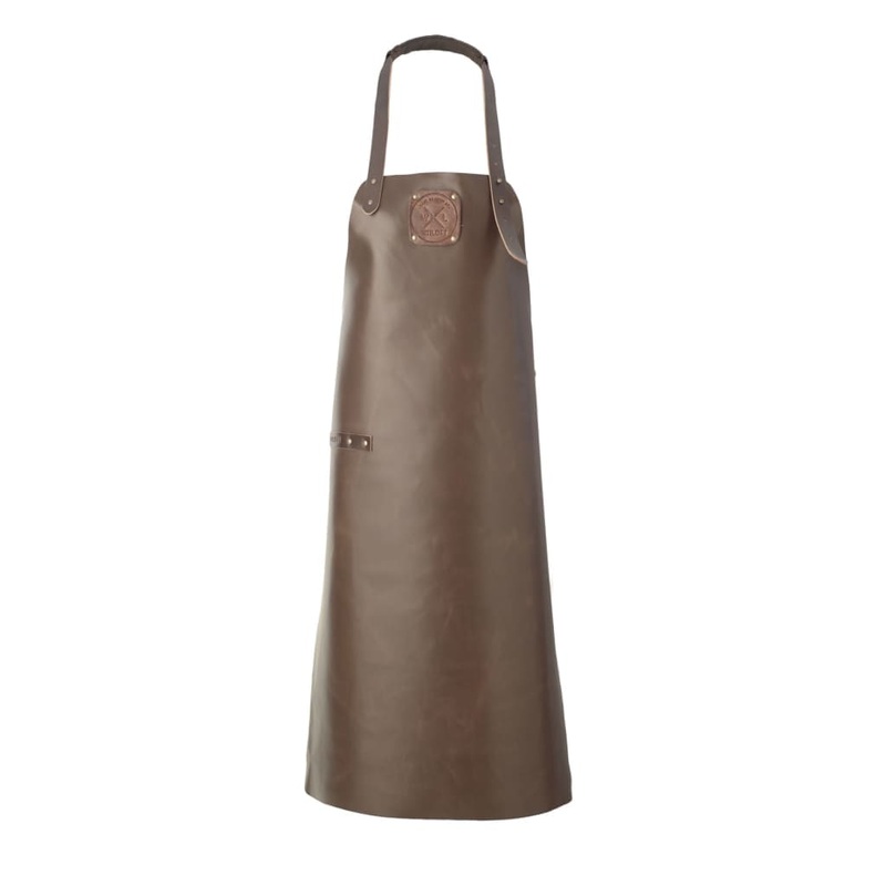 Witloft Leather Apron Classic Dark Brown