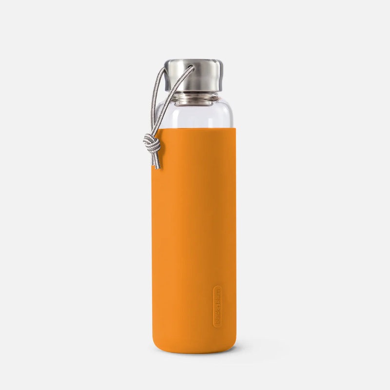 Black & Blum Glass Water Bottle