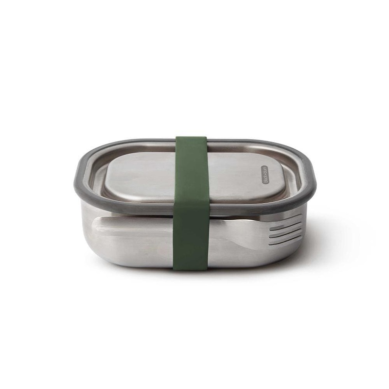 Black & Blum Stainless Steel Lunch Box Olive