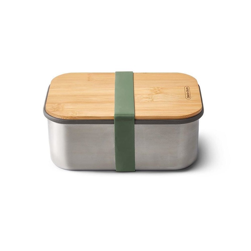 Black & Blum Stainless Steel Sandwich Box Large Olive