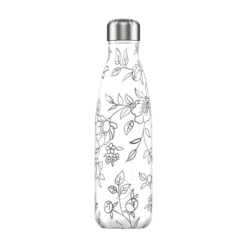 Chilly's Bottle Lines Flowers 500ml