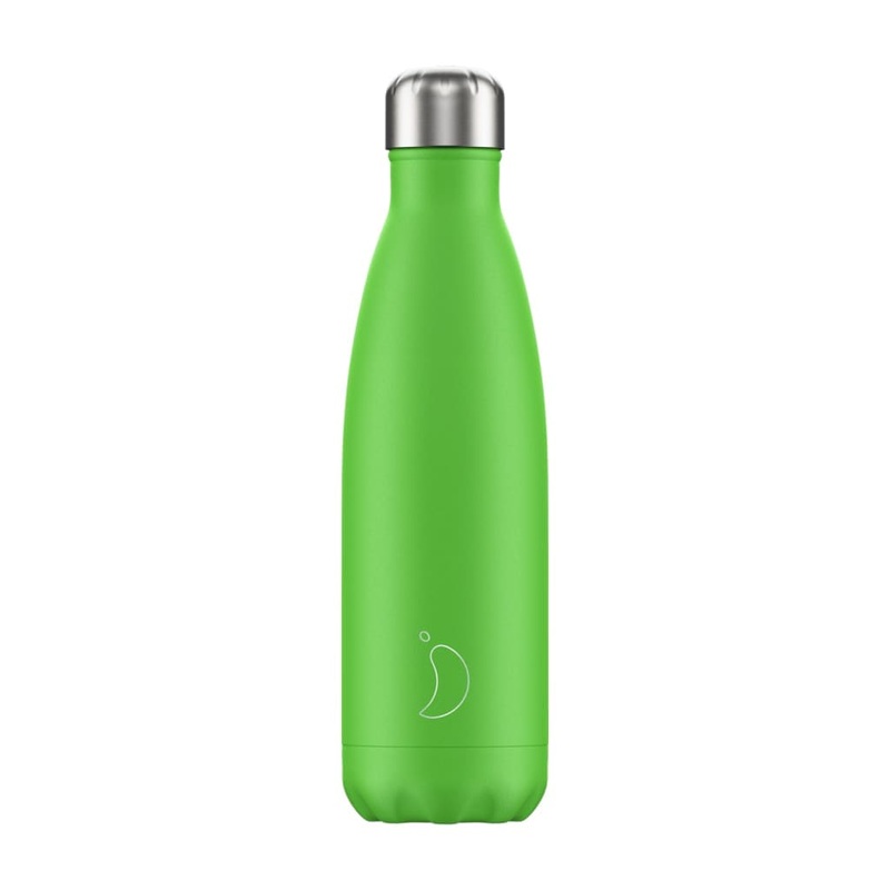Chilly's Bottle Neon Green 500ml