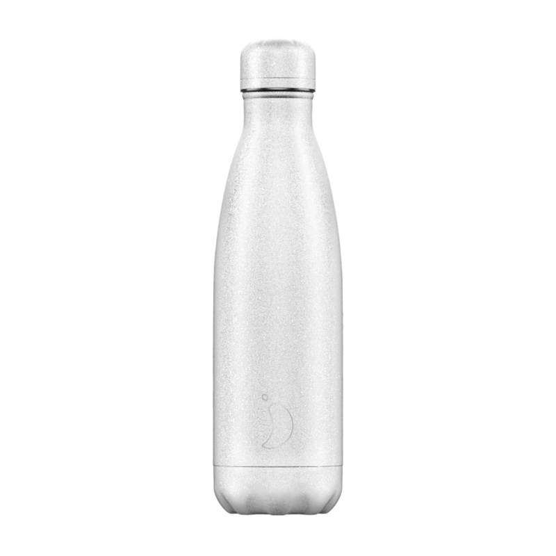 Chilly's Bottle Sparkly White 500ml